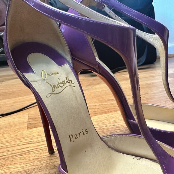 Authentic Christian Louboutin Patent J String 100 - Picture 9 of 9